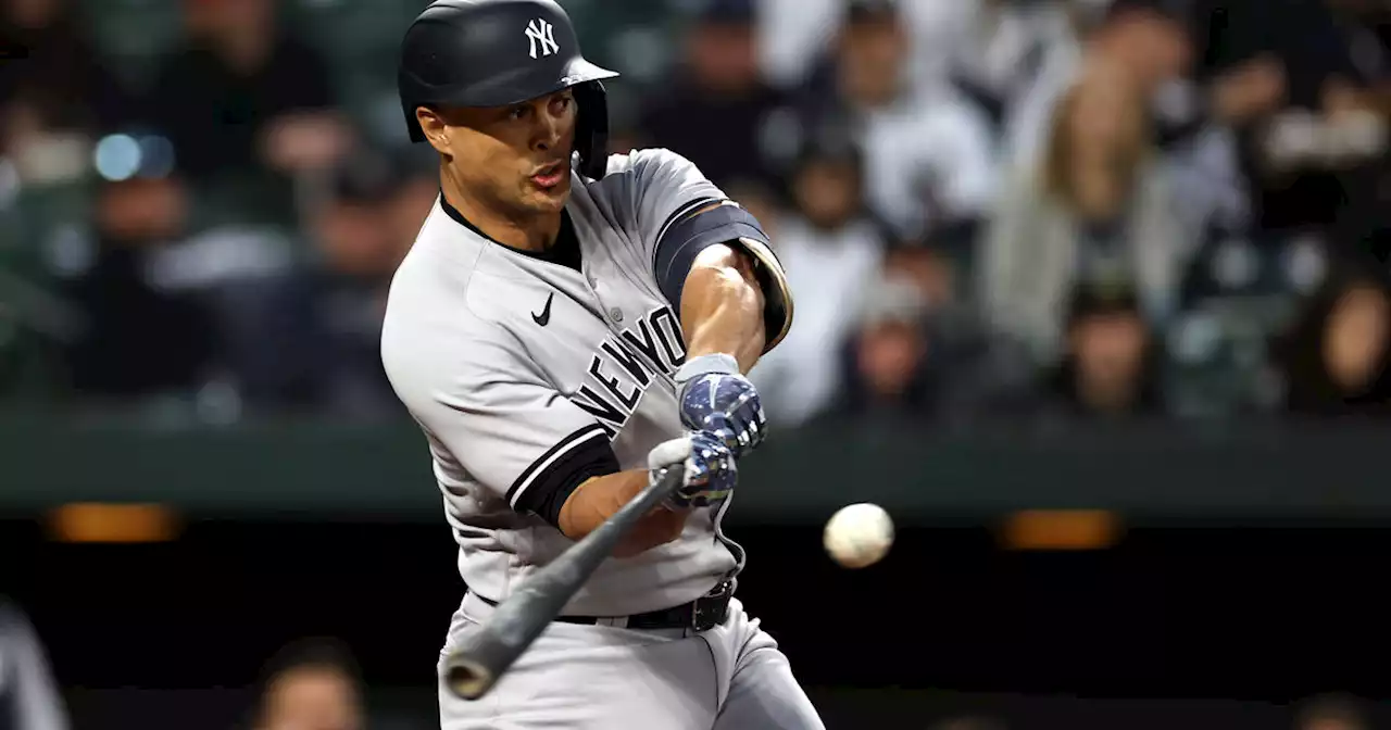 Stanton homers, Volpe triples as Yankees top Orioles