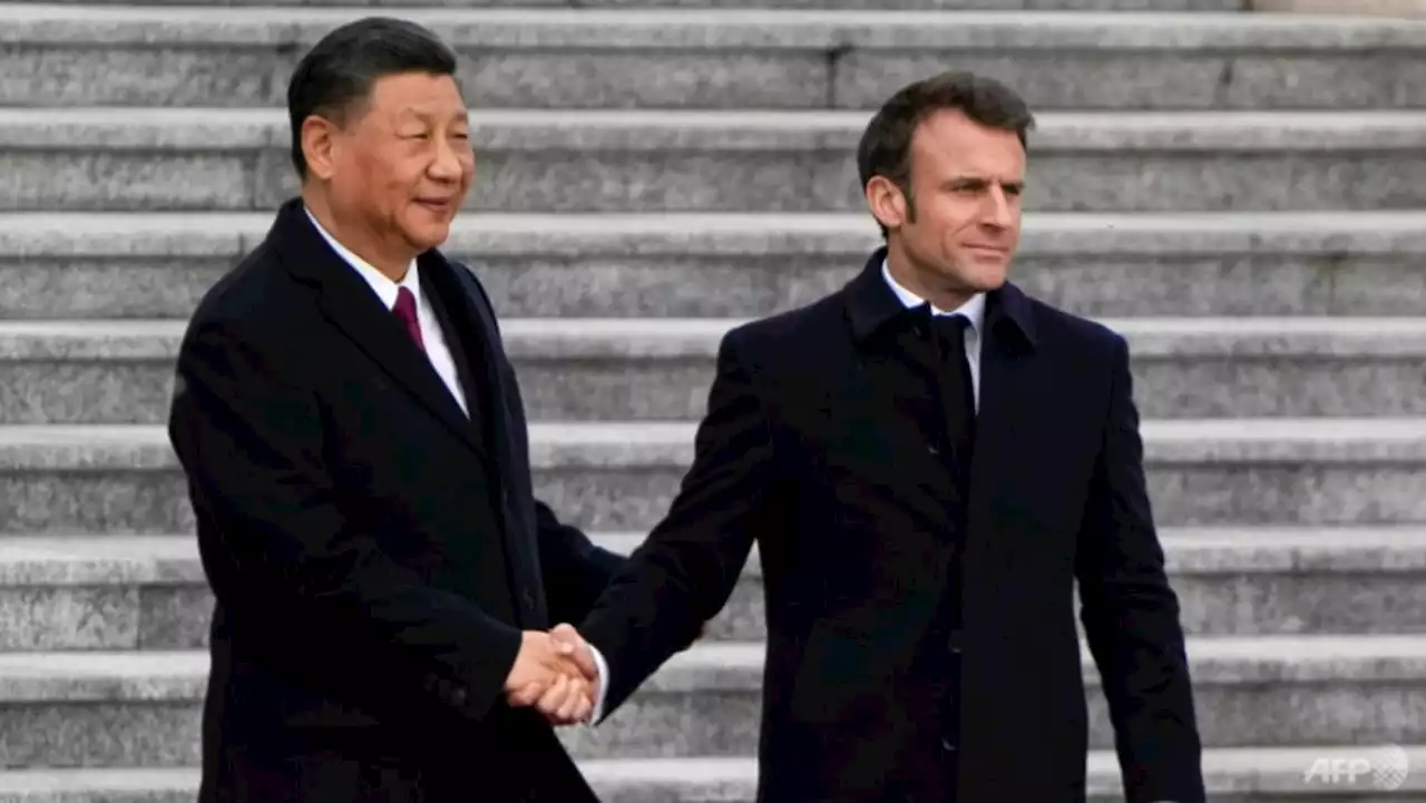 Macron says Europe must not be 'follower' of US, China on Taiwan