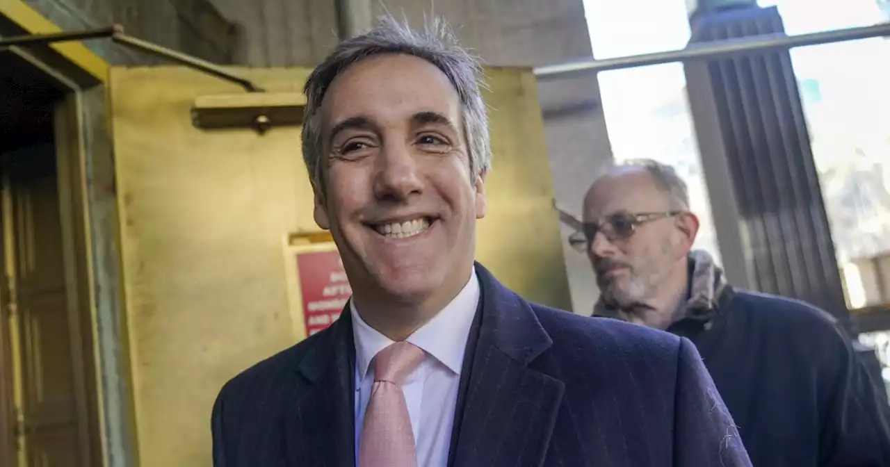 Michael Cohen says Trump had 'complete and total fear' in his eyes during arraignment