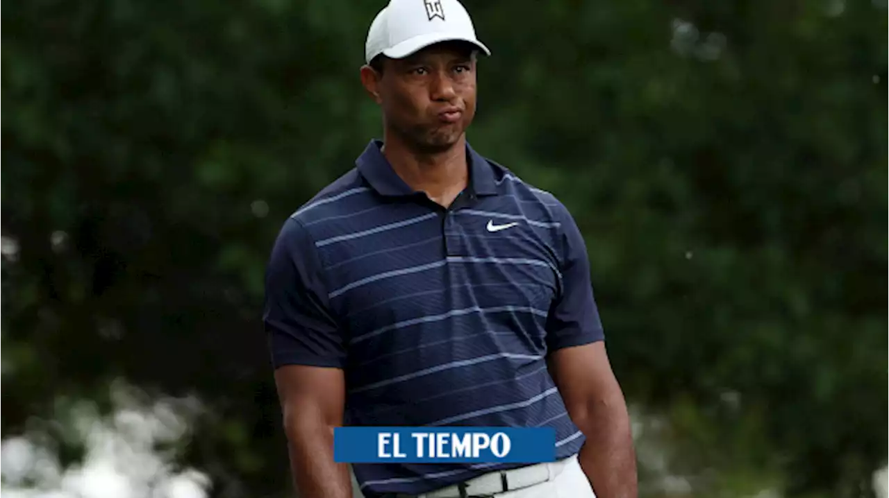 Tiger Woods, lesionado, abandona el Masters de Augusta