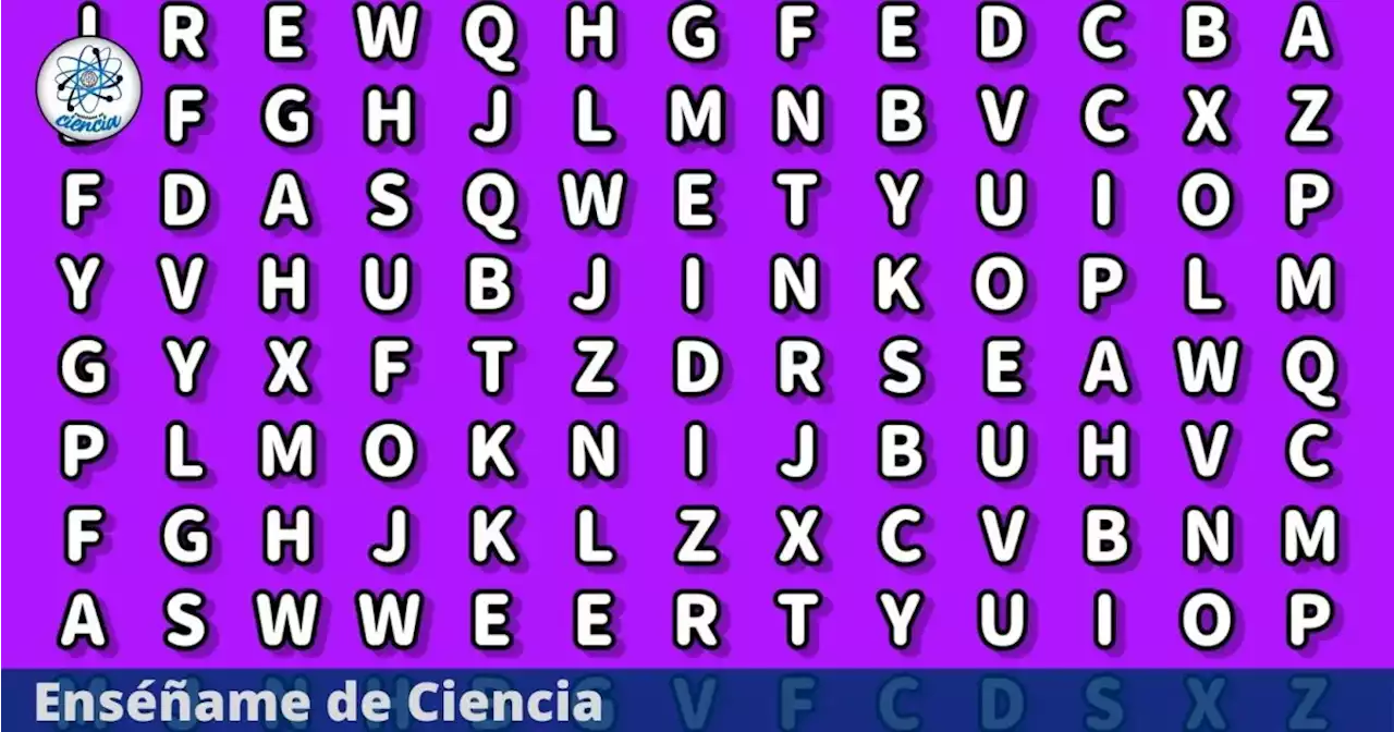 Reto visual solo para EXPERTOS: Encuentra “PASCUA” en la siguiente sopa de letras