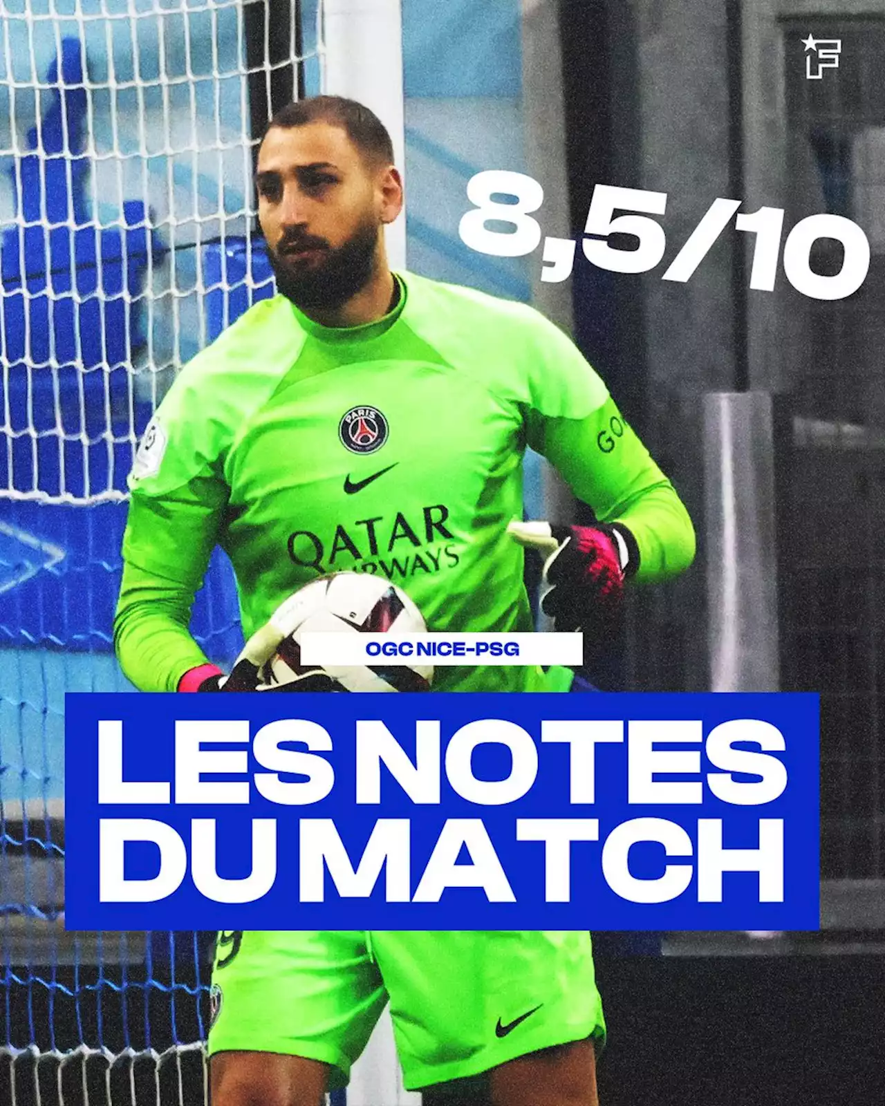 Nice - PSG : les notes du match