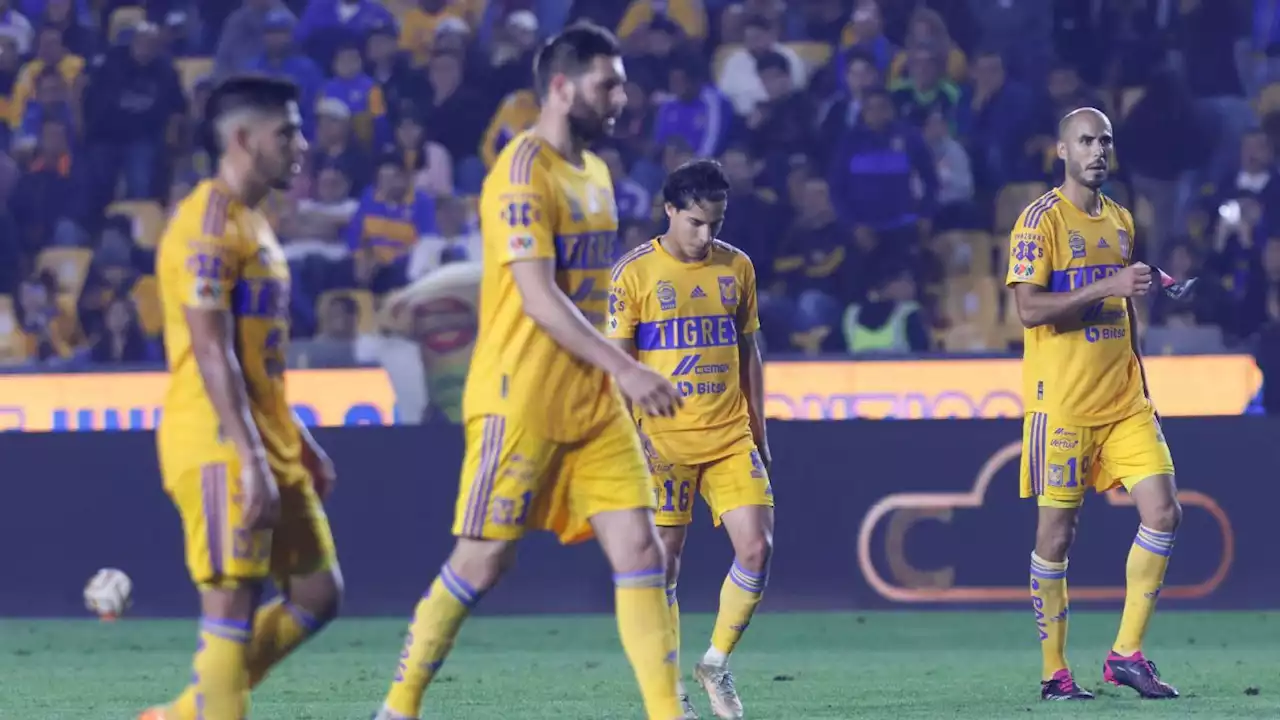 Tigres, abucheado en el 'Volcán' ante crisis en el Clausura 2023