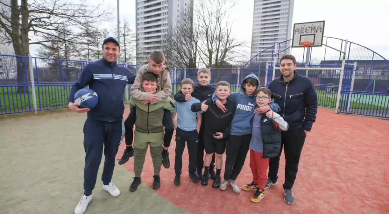 'Football breaks a lot of barriers': Community sessions help kids get off the streets