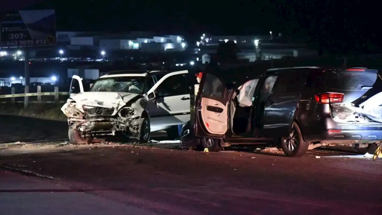 Querétaro: dos choques fatales cobran la vida de 3 personas