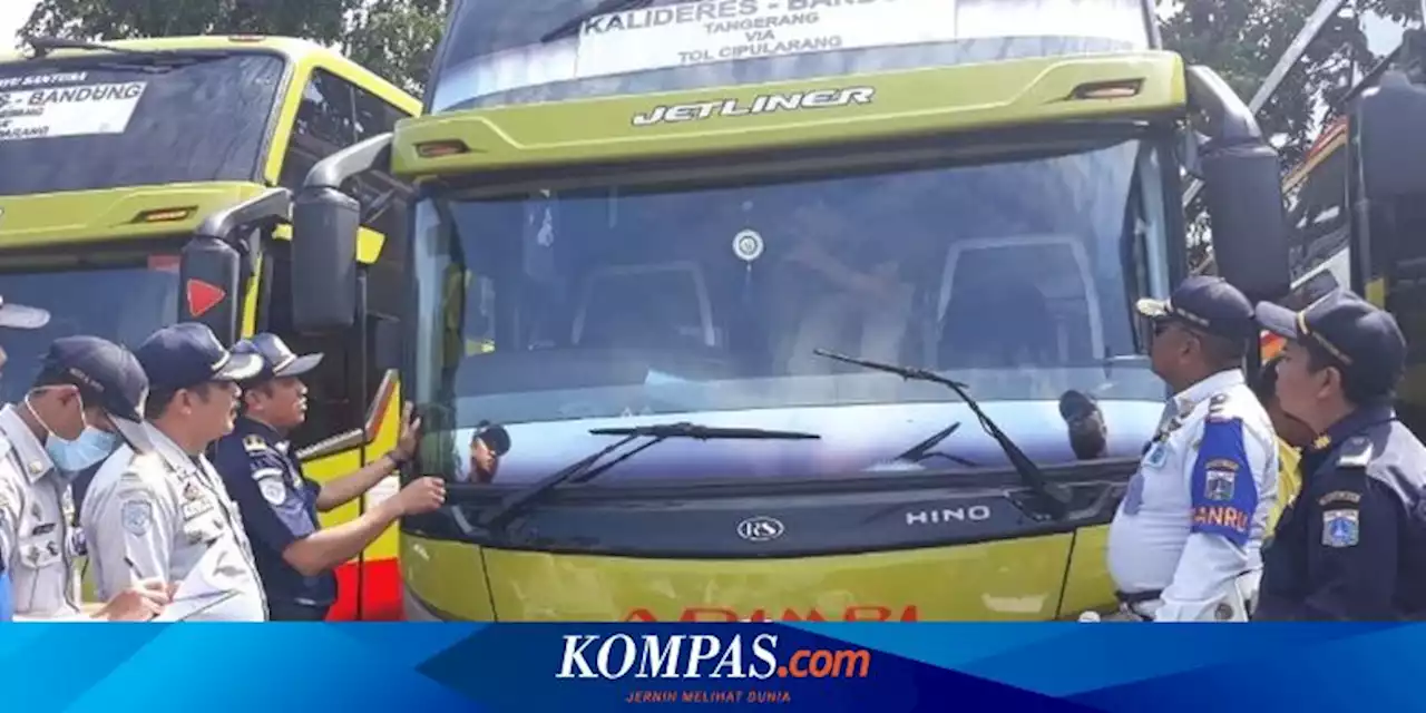 Kemenhub Gencarkan 'Ramp check' Bus Jelang Lebaran 2023