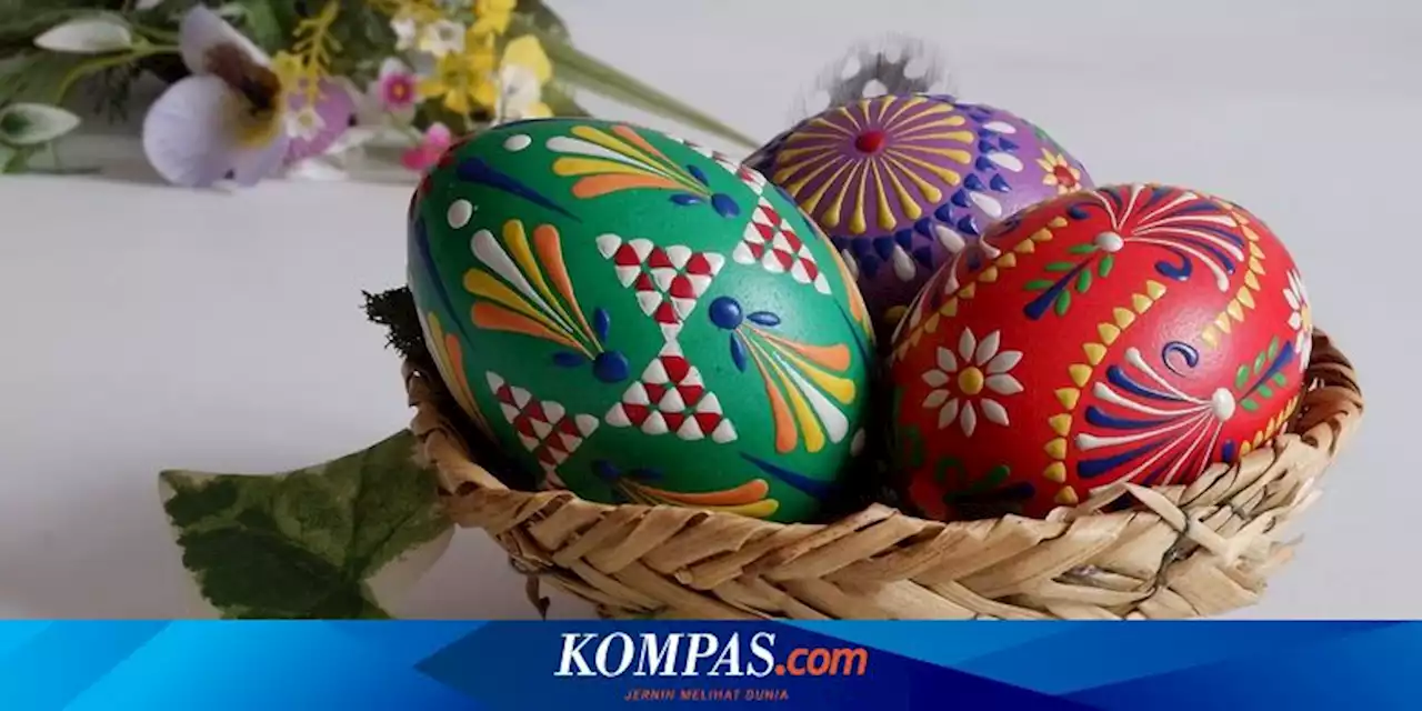 Simak, 3 Cara Unik Mewarnai Telur Paskah