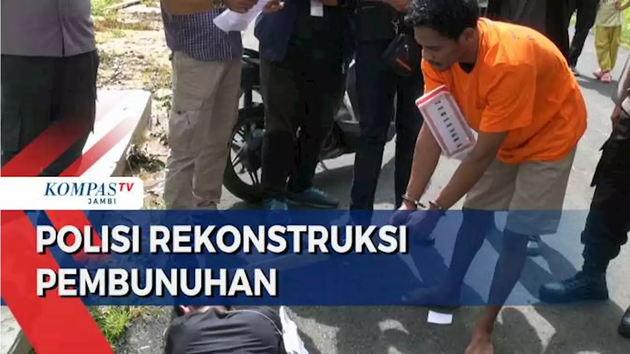 Polisi Rekontruksi Pembunuhan