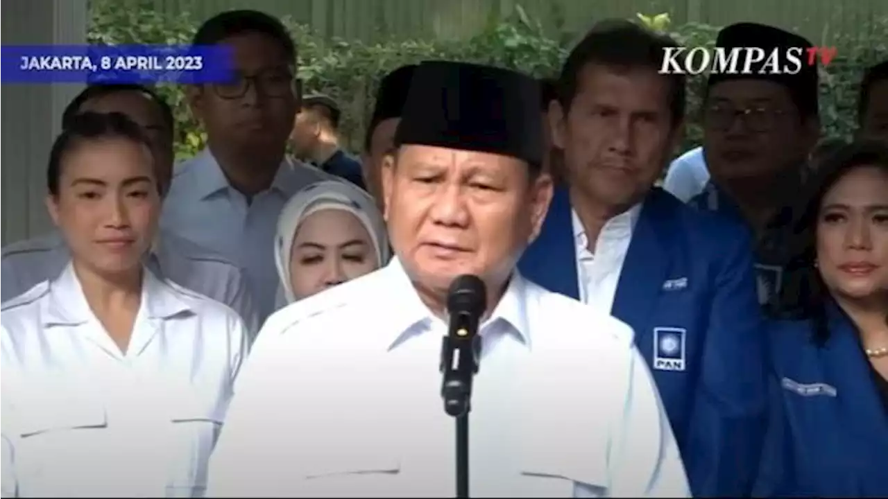 Setelah Wacana Koalisi Besar Muncul, 3 Ketum Partai Bergantian Temui Prabowo di Kertanegara