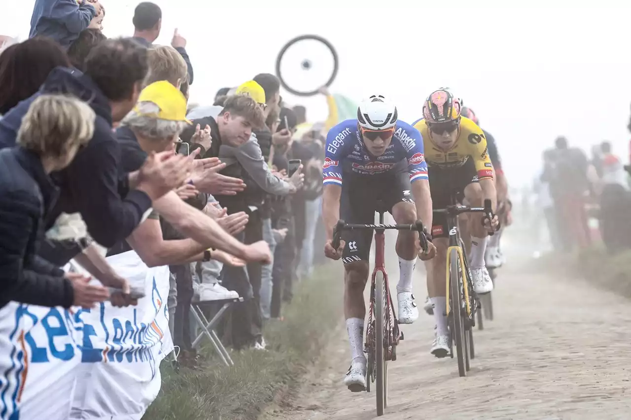 Paris-Roubaix : Mathieu Van der Poel triomphe en solitaire