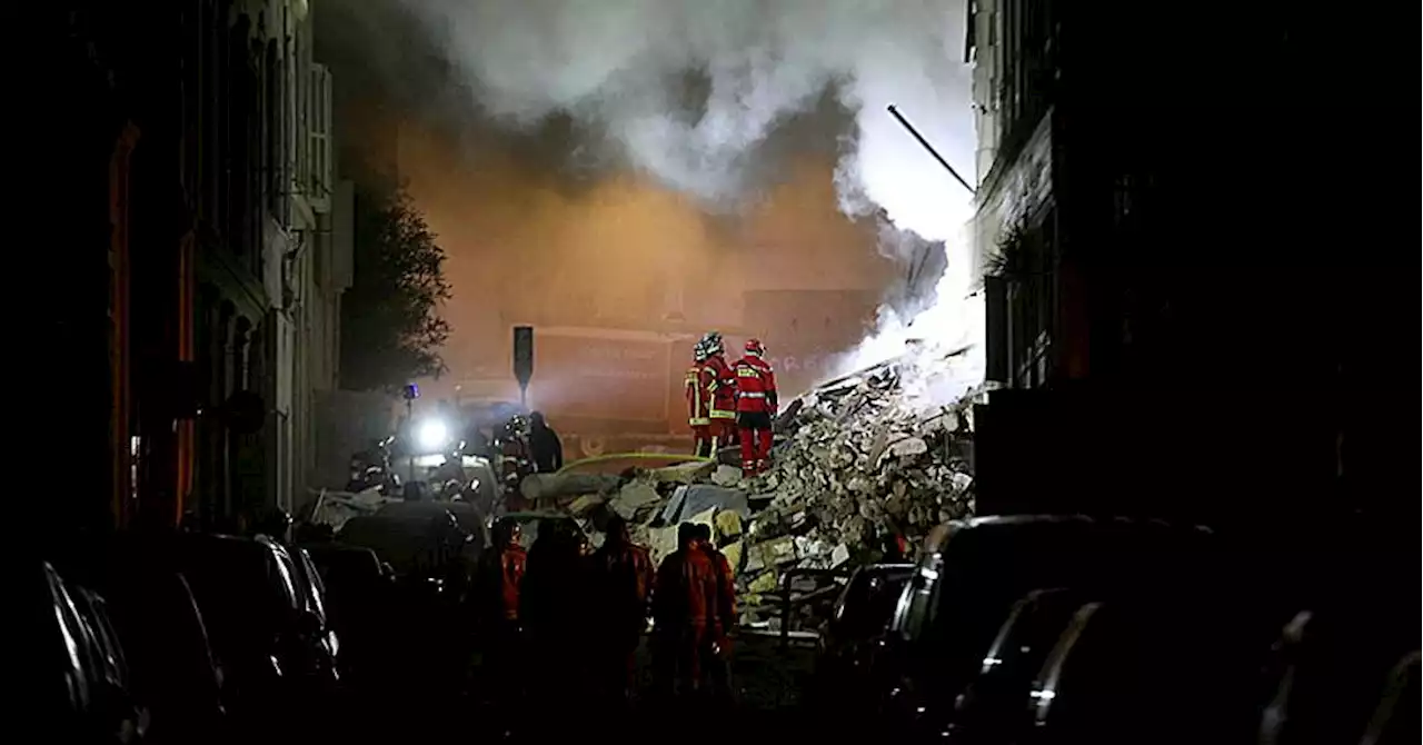 Effondrement d'un immeuble à Marseille : un bâtiment adjacent menace de s'effondrer à son tour