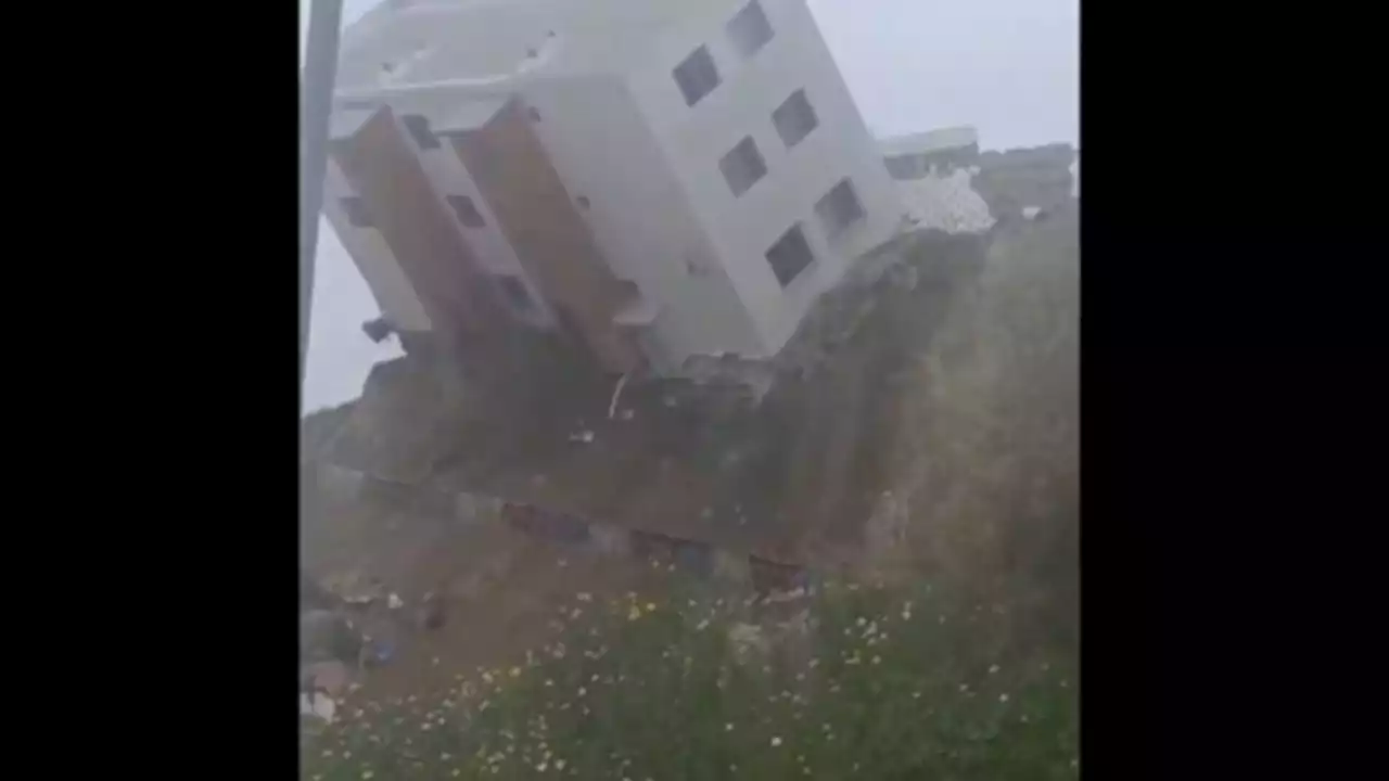 VIDEO: Colapsa segundo edificio en fraccionamiento de Tijuana