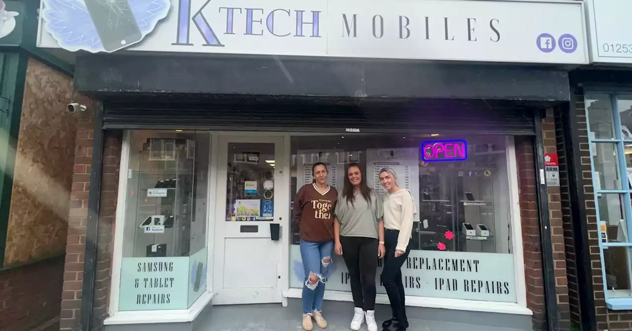 Blackpool's phone repair shop where customers always ask 'where the men are'