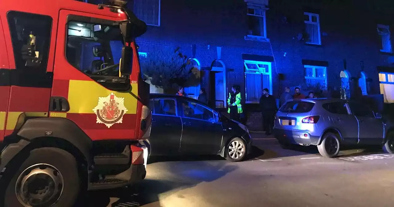 Three siblings taken to hospital following dramatic house fire rescue