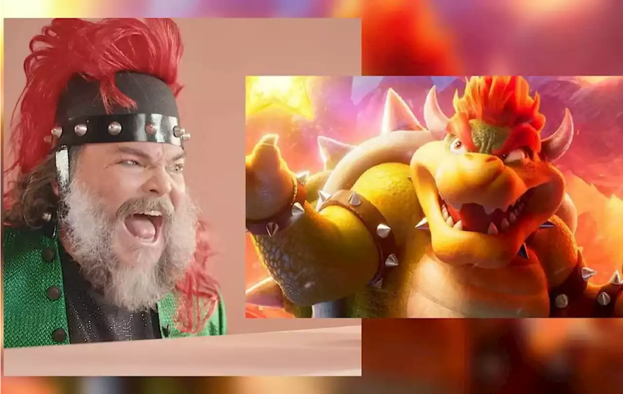 Super Mario Bros; Jack Black estrena video musical de 'Peaches'