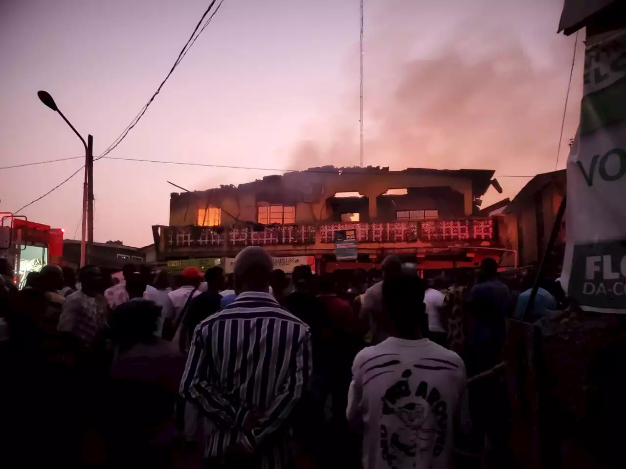 Fire guts two-storey building in Rivers, tenants seek help