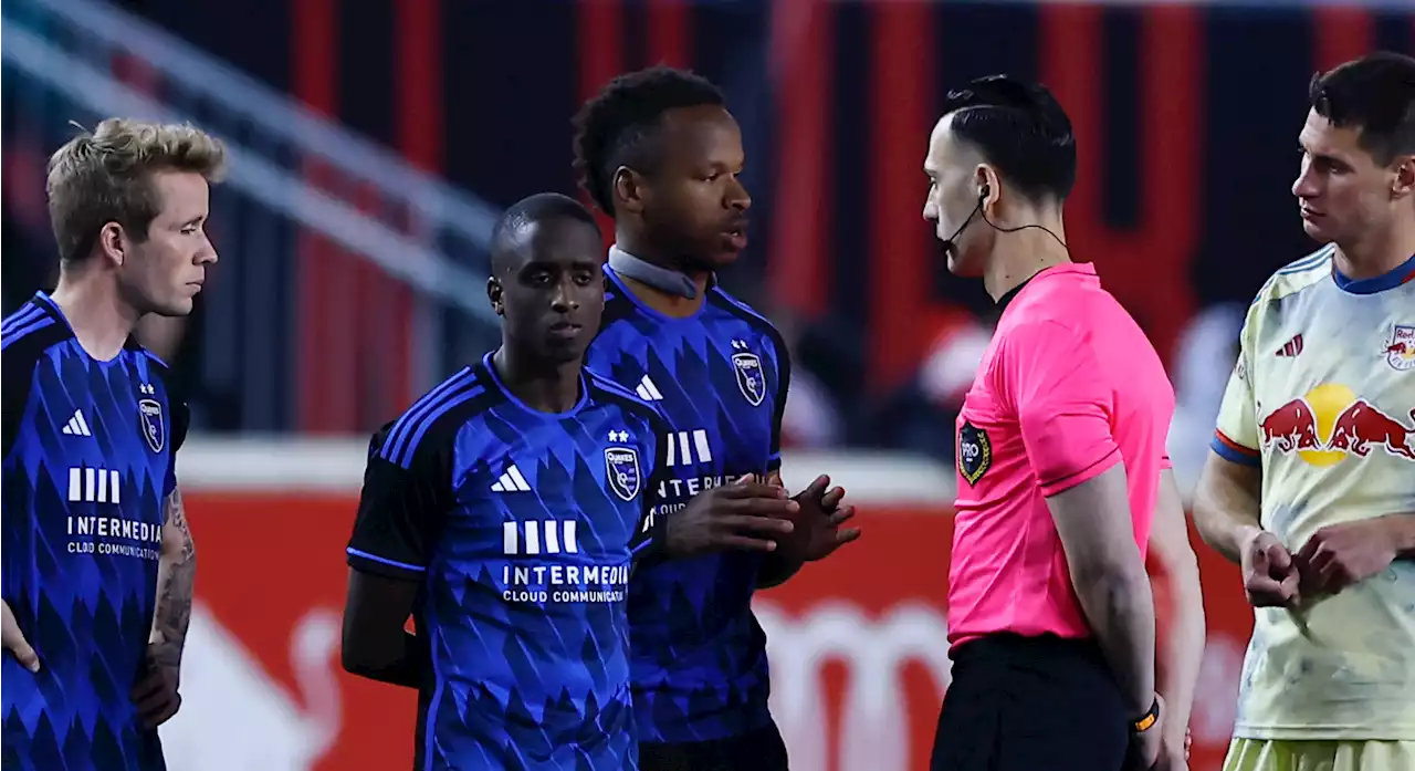 MLS to Investigate Racism Allegation by Player in Earthquakes-Red Bulls Game