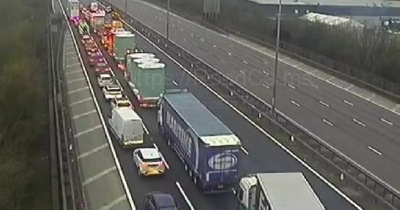 Updates as M1 shut in both directions due to 'police incident'