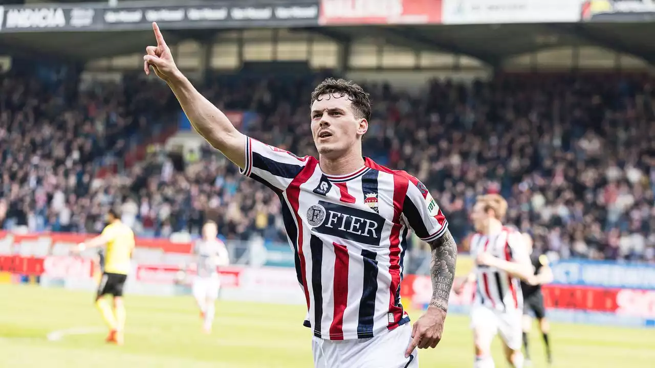 Willem II doet met zege op VVV goede zaken in strijd om vierde periodetitel