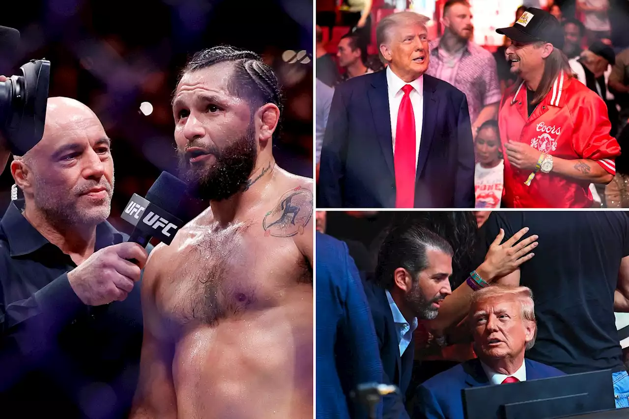 UFC fighter Jorge Masvidal leads Florida crowd in ‘Let’s go Brandon’ chant