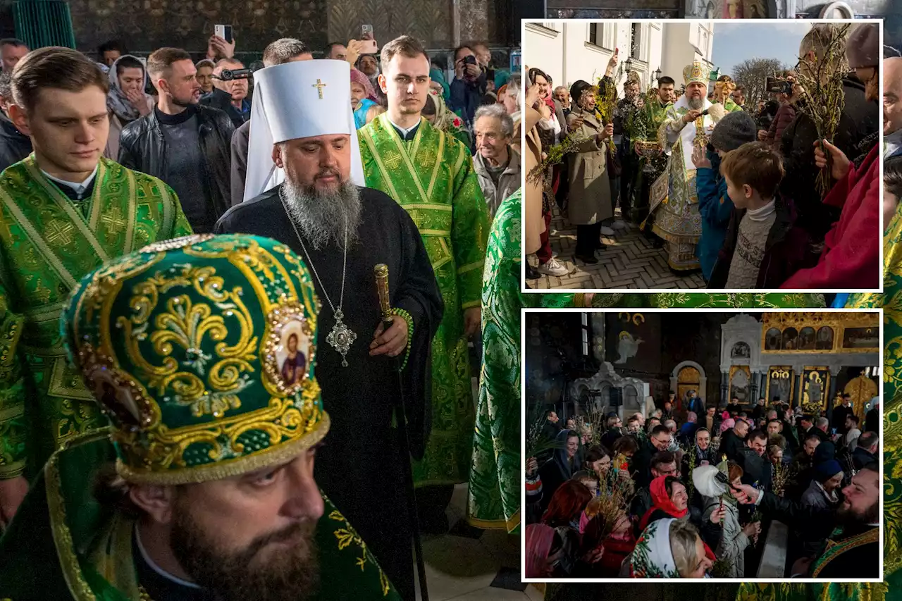 Ukrainian Palm Sunday celebration marred over war with Russia