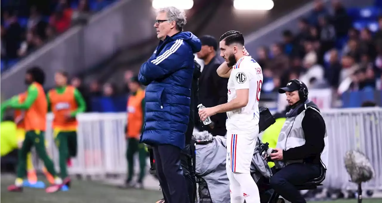 OL : Laurent Blanc vole au secours de Cherki et tacle les supporters