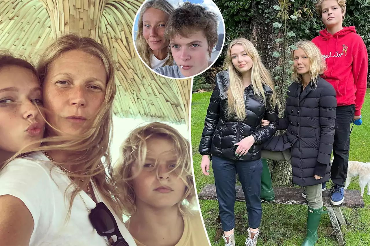 Gwyneth Paltrow posts rare photo with son Moses on his 17th birthday