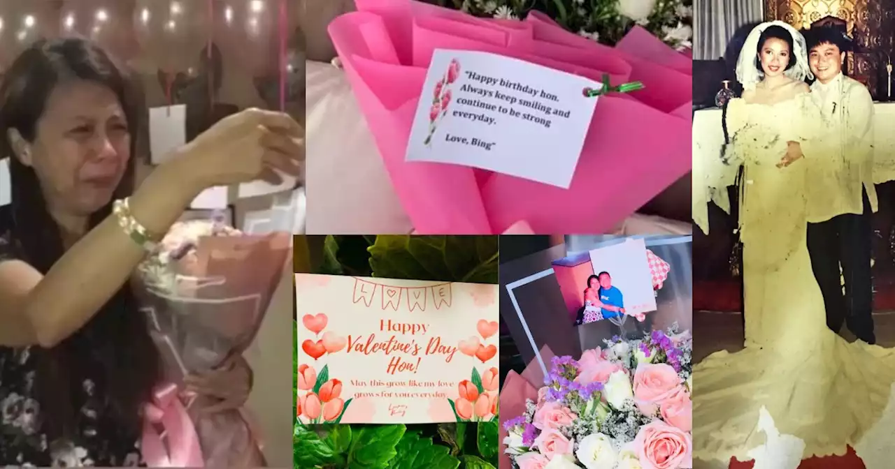 Even after his death, husband reminds wife of his love with flowers, letters every year