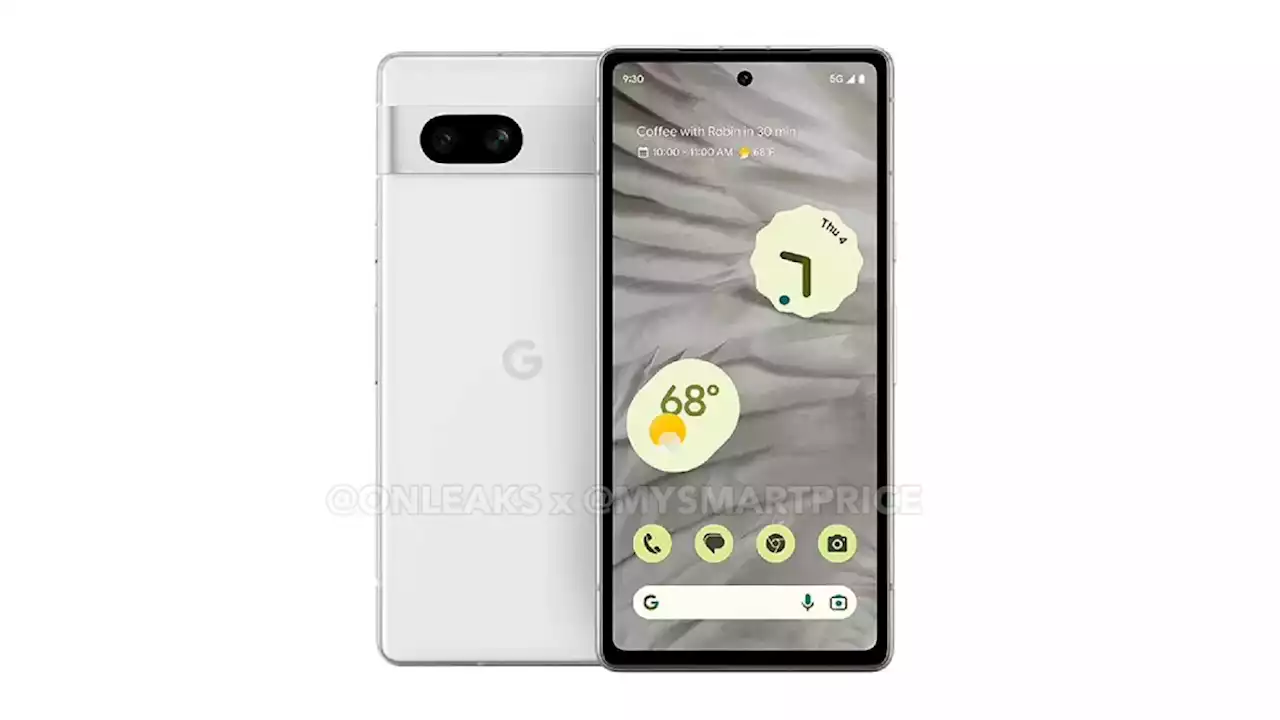 Leaked Pixel 7a images show off the splendid Arctic Blue variant for the first time