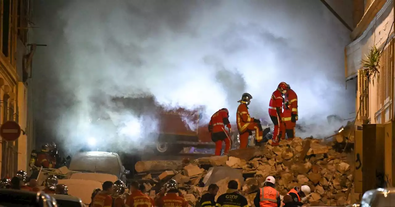 Crolla un condominio nel centro di Marsiglia: almeno 8 i dispersi