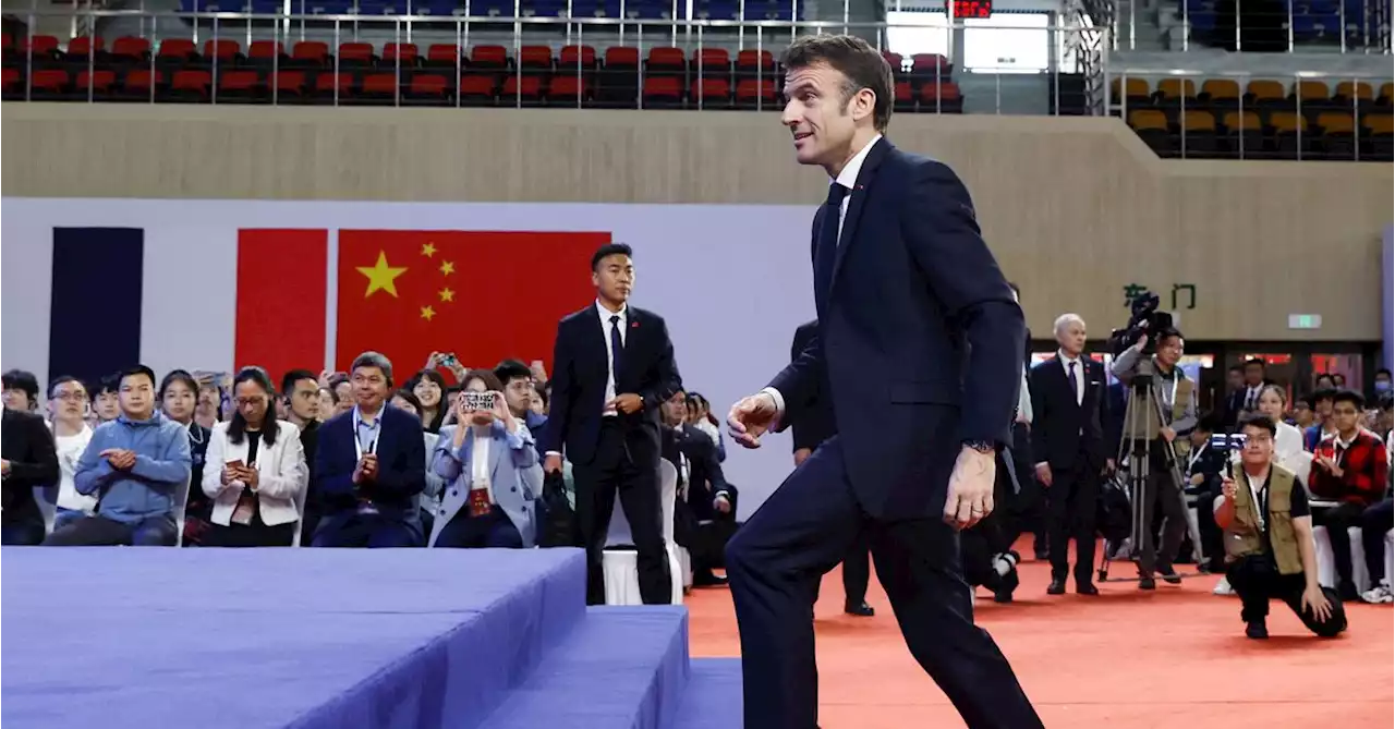 Macron: Europe should not follow US or Chinese policy over Taiwan