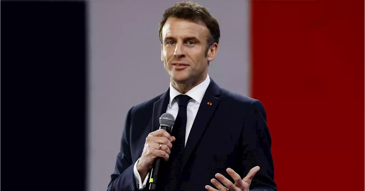 Macron says Europe should not follow U.S. or Chinese policy over Taiwan