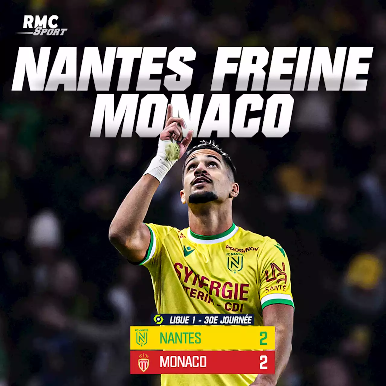 EN DIRECT- Nantes-Monaco: les Canaris arrachent le nul, l'ASM peut avoir des regrets