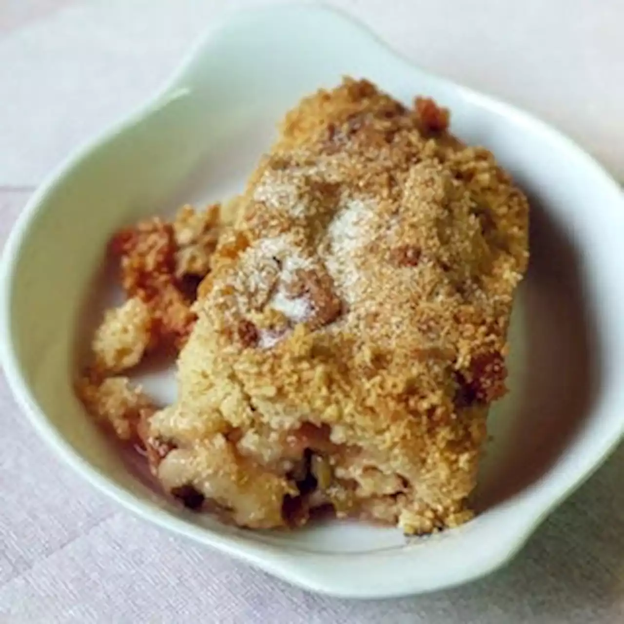 Rhubarb–Ginger Crumble