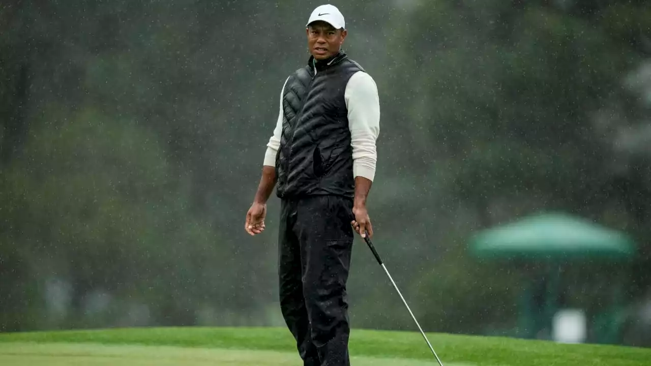 Tiger Woods schafft Masters-Rekord! Heftige Unwetter bei Golf-Turnier in Augusta