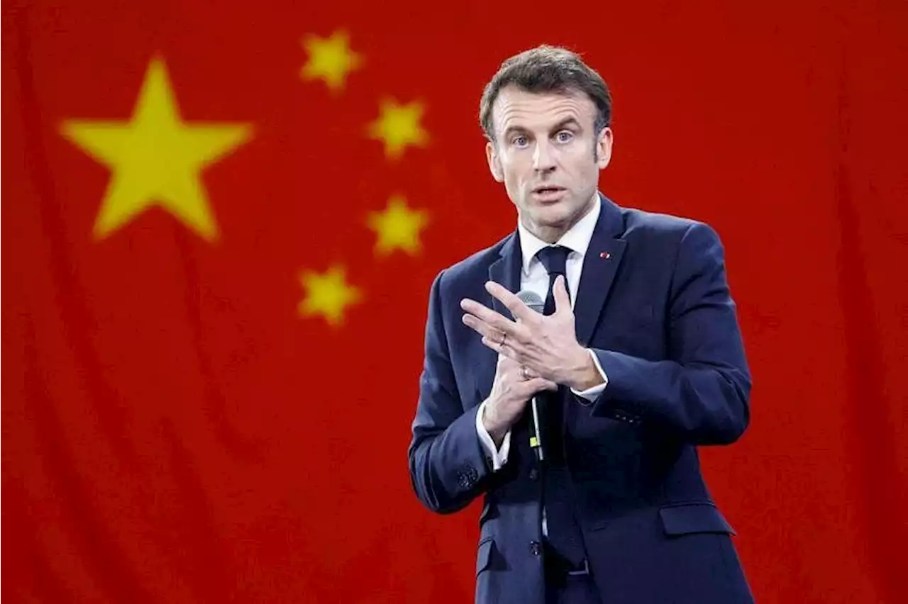 France president Macron says Europe must not follow the US, China on Taiwan