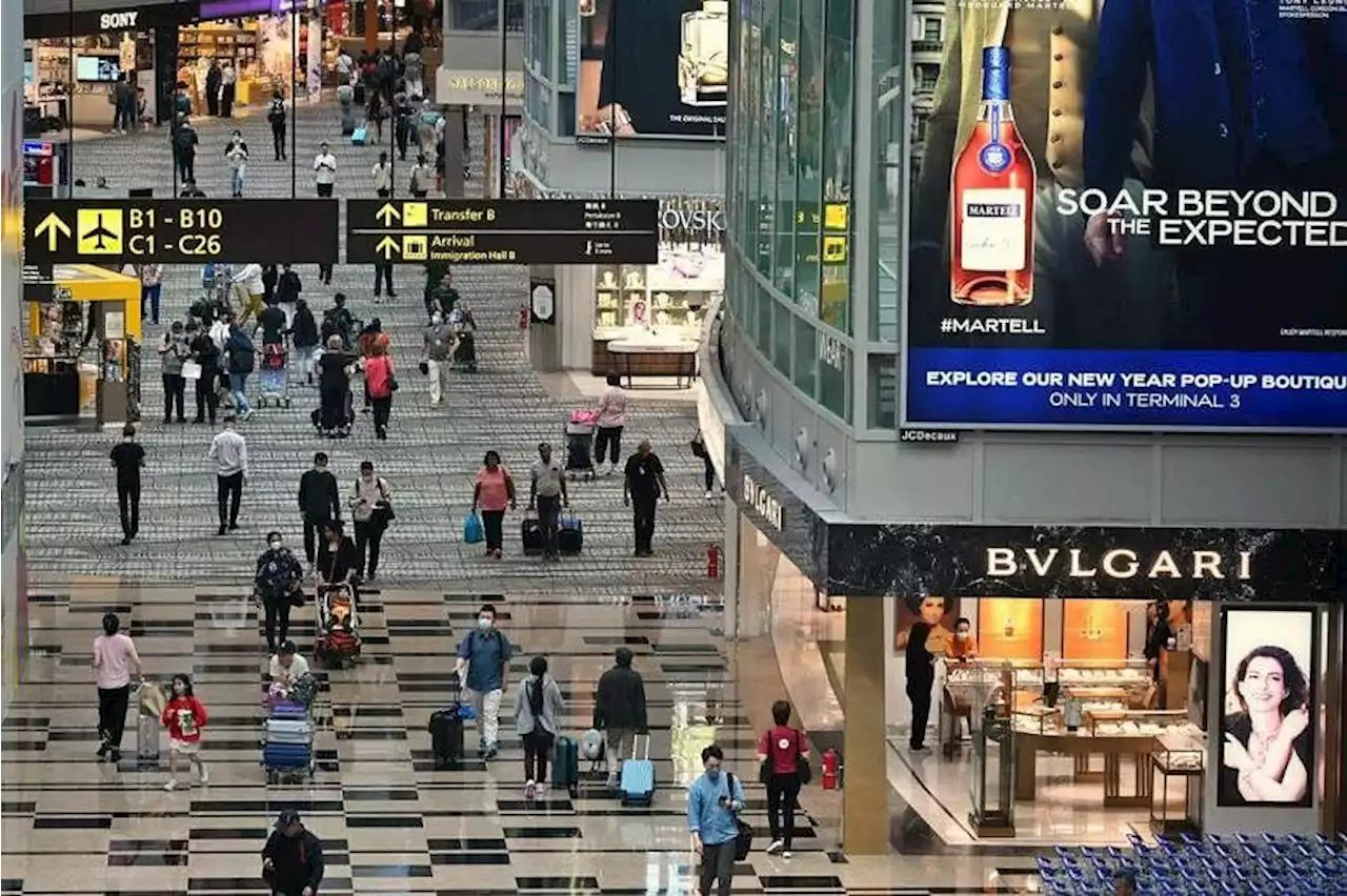 Changi ranks 9th among world’s top 10 busiest airports in 2022 for international passengers