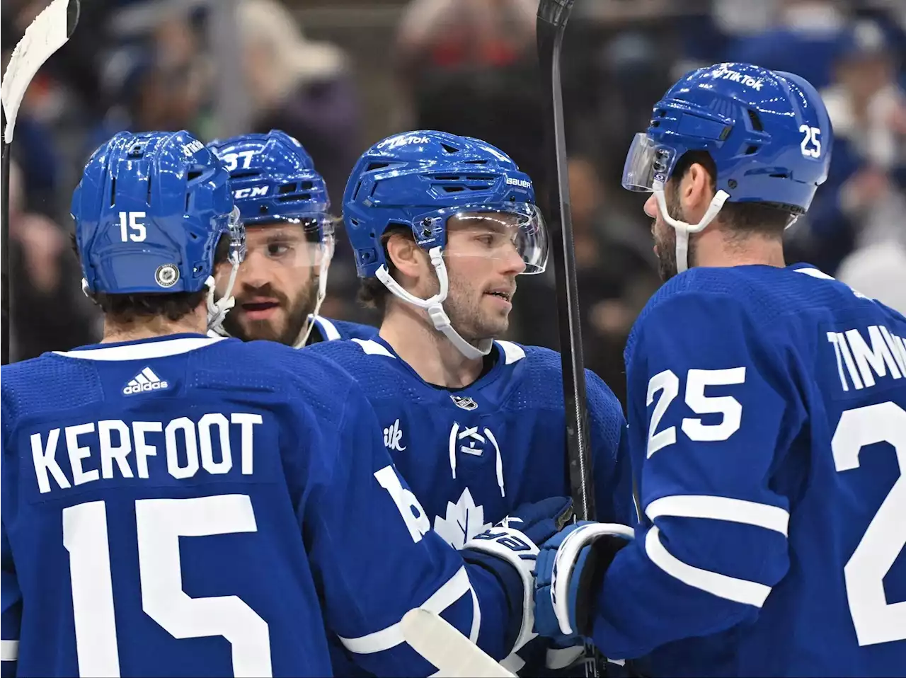 Maple Leafs won't have Jarnkrok, Rielly, Brodie versus Montreal, backup goalie to be determined