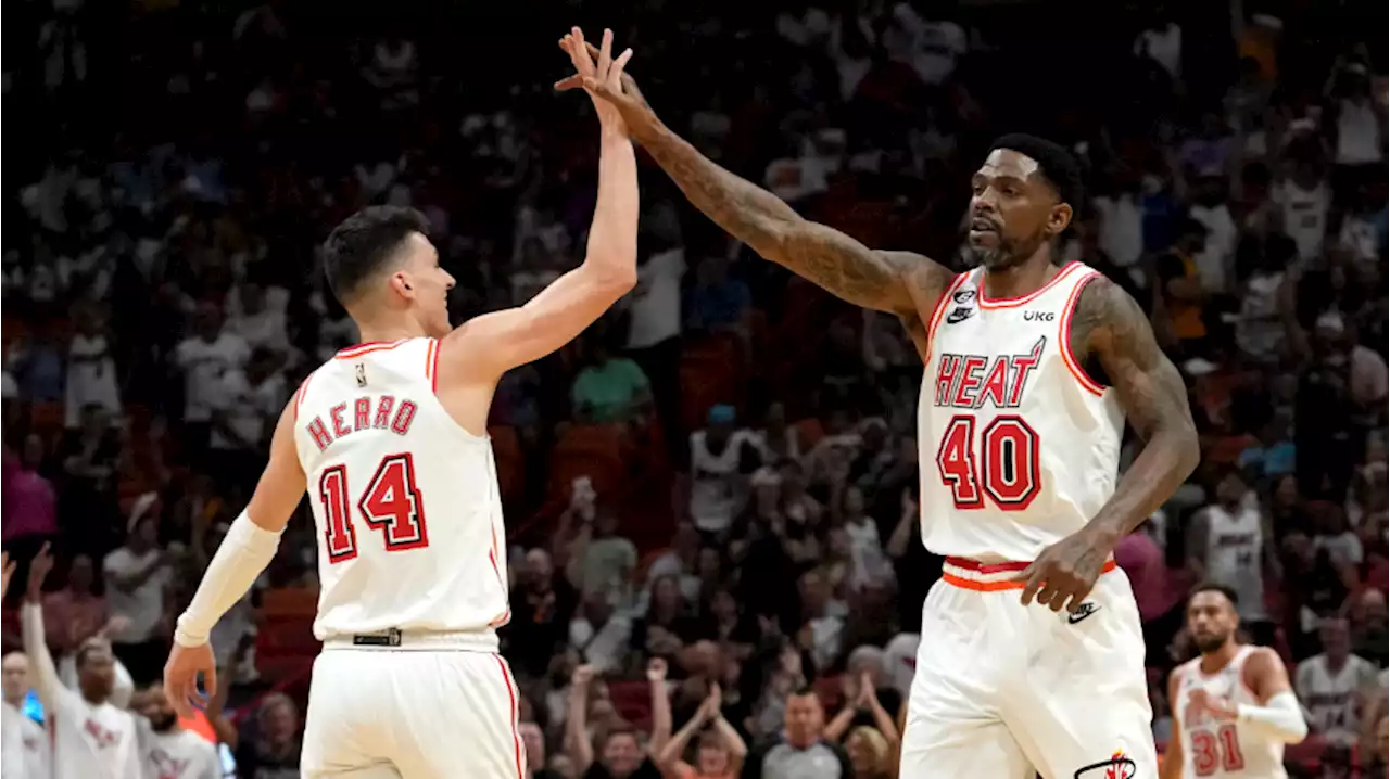 Udonis Haslem plays, scores in final regular-season game with Miami Heat | TSN
