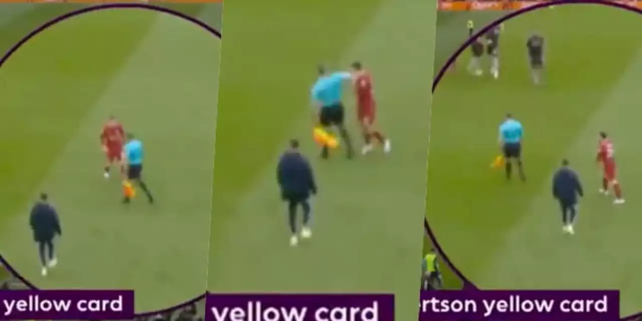 Liverpool-Arsenal e la gomitata di un guardalinee a Robertson: cosa è successo