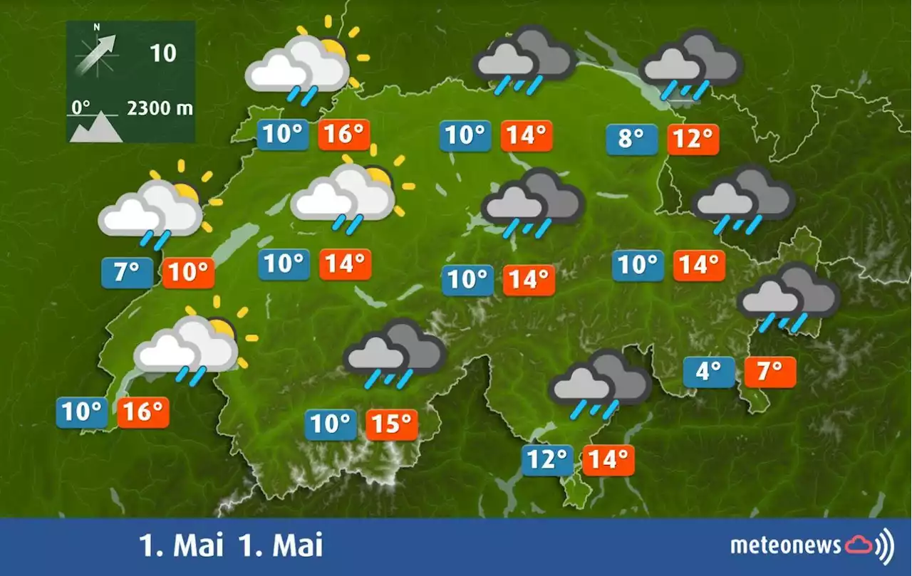 Tag der Arbeit: Kurze Hosen oder Regenschirm? So wird das Wetter am 1. Mai