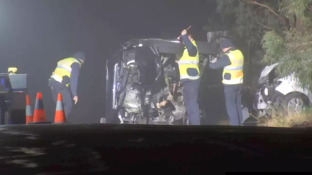 Head-on crash on Victorian road leaves elderly woman fighting for life