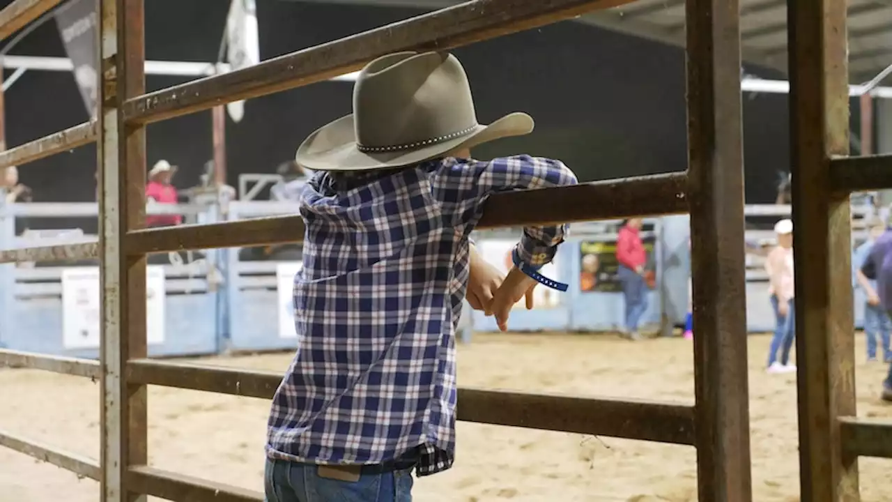 Tiny town's population doubles with celebration of outback Queensland's vast horizons