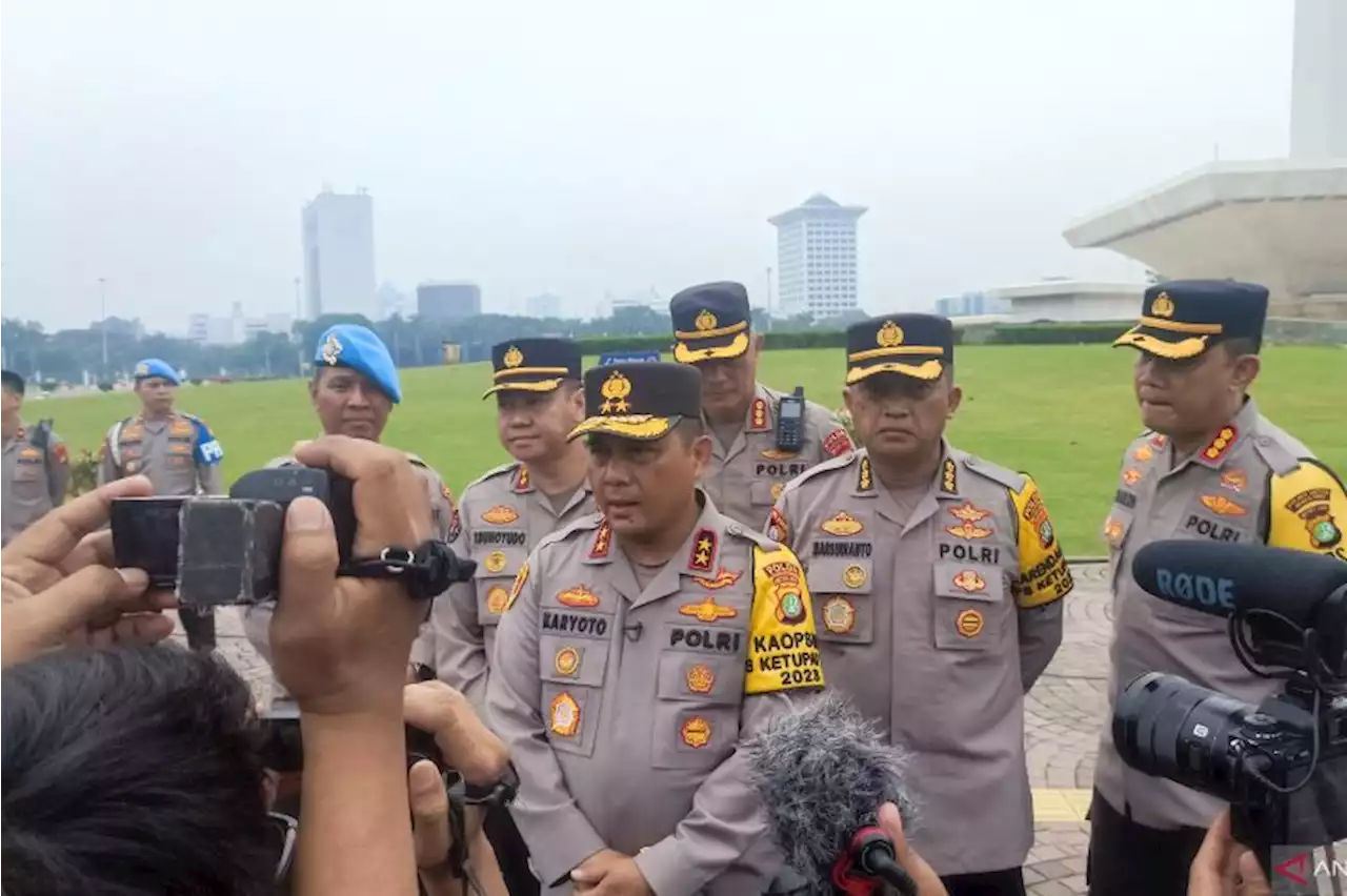 Polda Metro Jaya antisipasi penyusup saat Hari Buruh Internasional