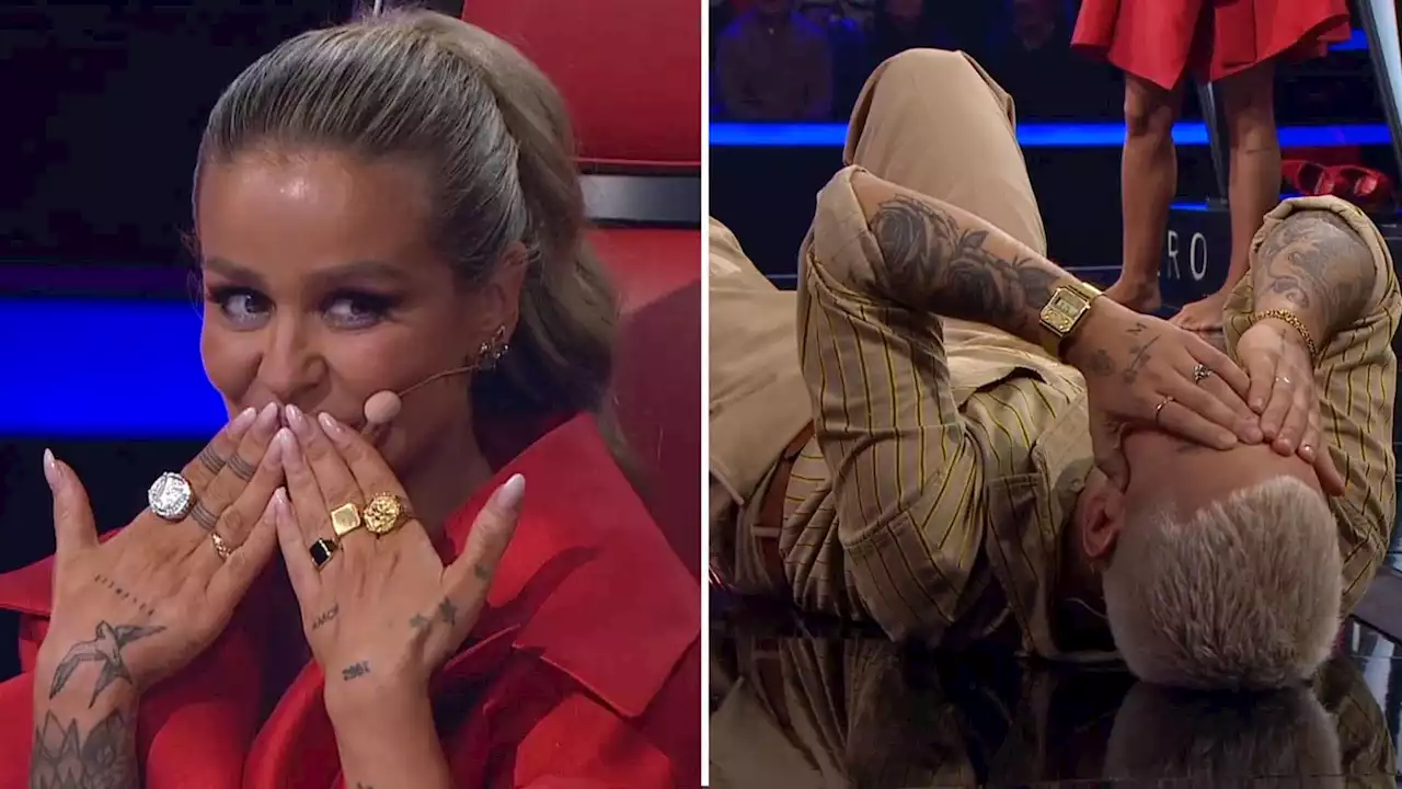 Aurea dá bloqueio épico no The Voice Kids e Fernando Daniel fica de 'rastos': 'Não acredito nisto...'
