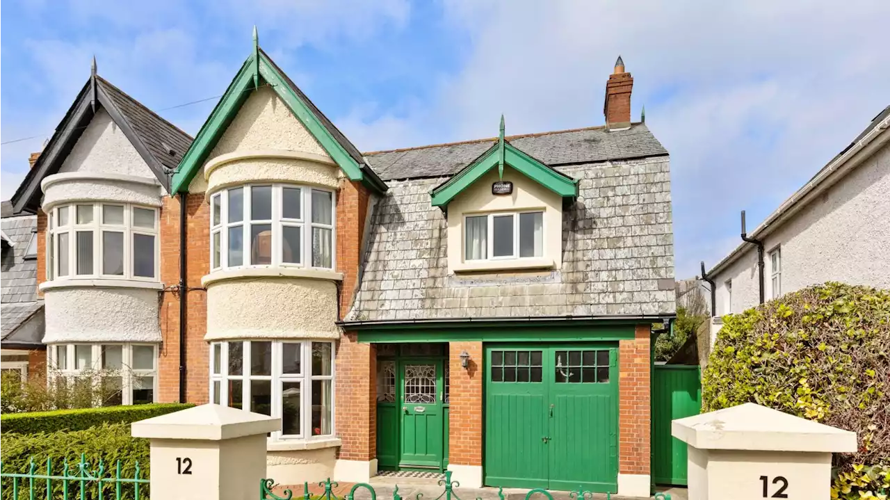 Make your mark on this secluded four-bed Sandymount home