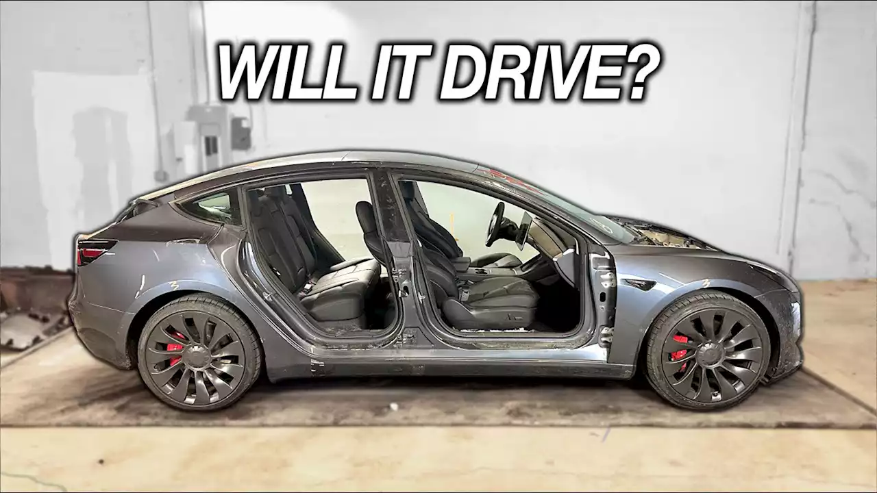 Turns Out A Tesla Model 3 Will Still Let You Drive Without Doors Or Trunks | Carscoops