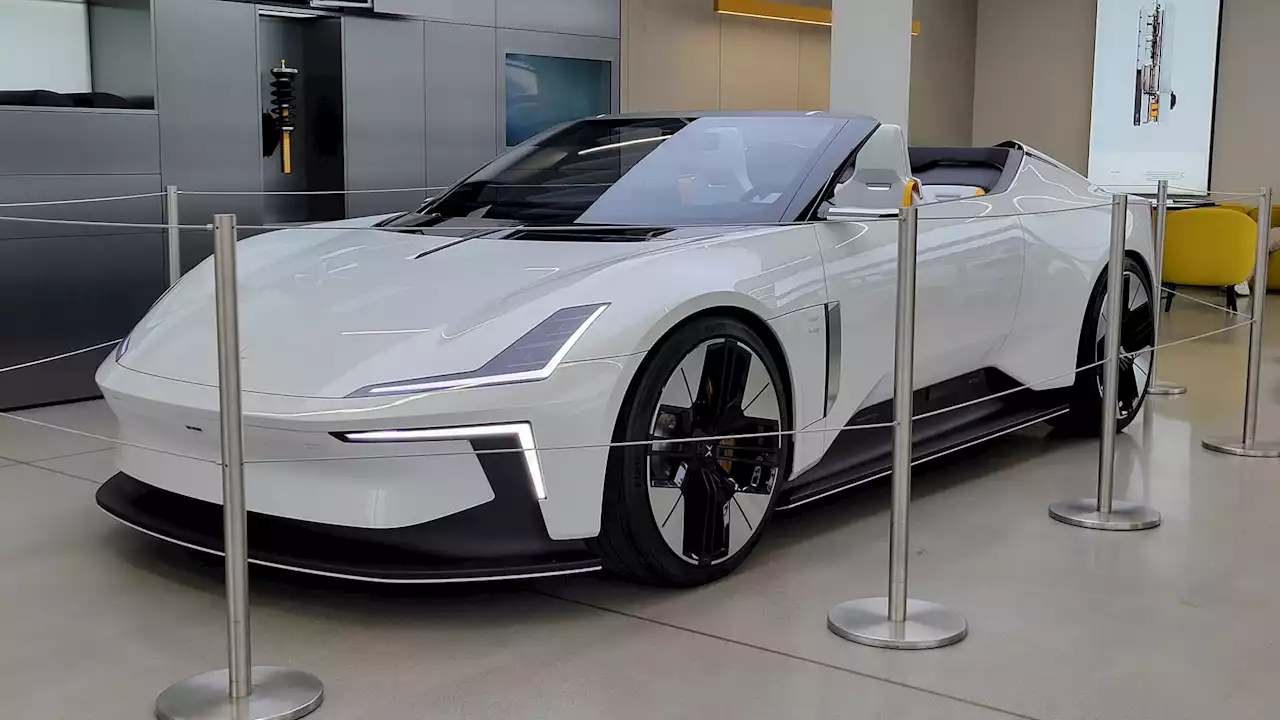 We Get Up Close And Personal With The Polestar 6 Roadster Concept | Carscoops