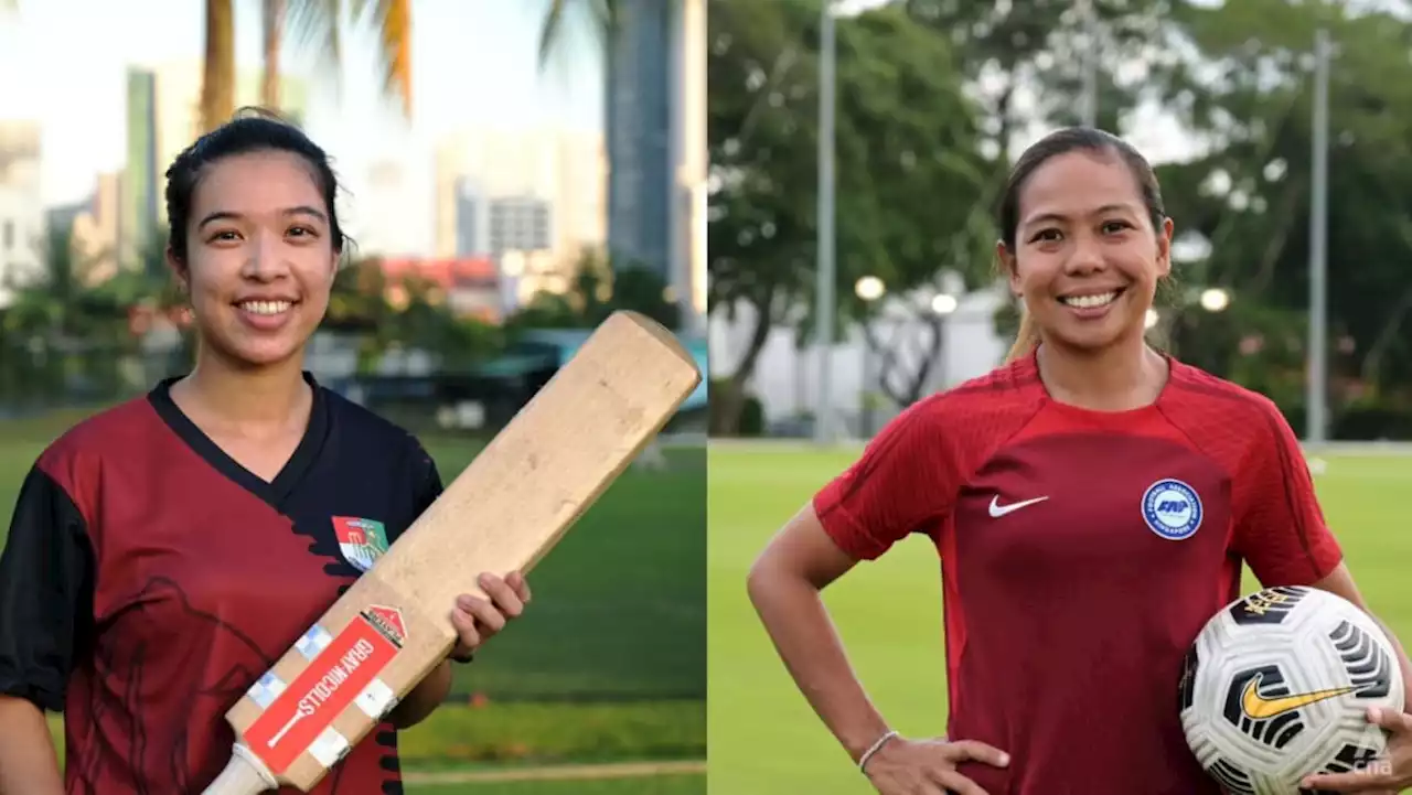 From football to cricket, coach to teammate: A tale of two Singapore SEA Games athletes