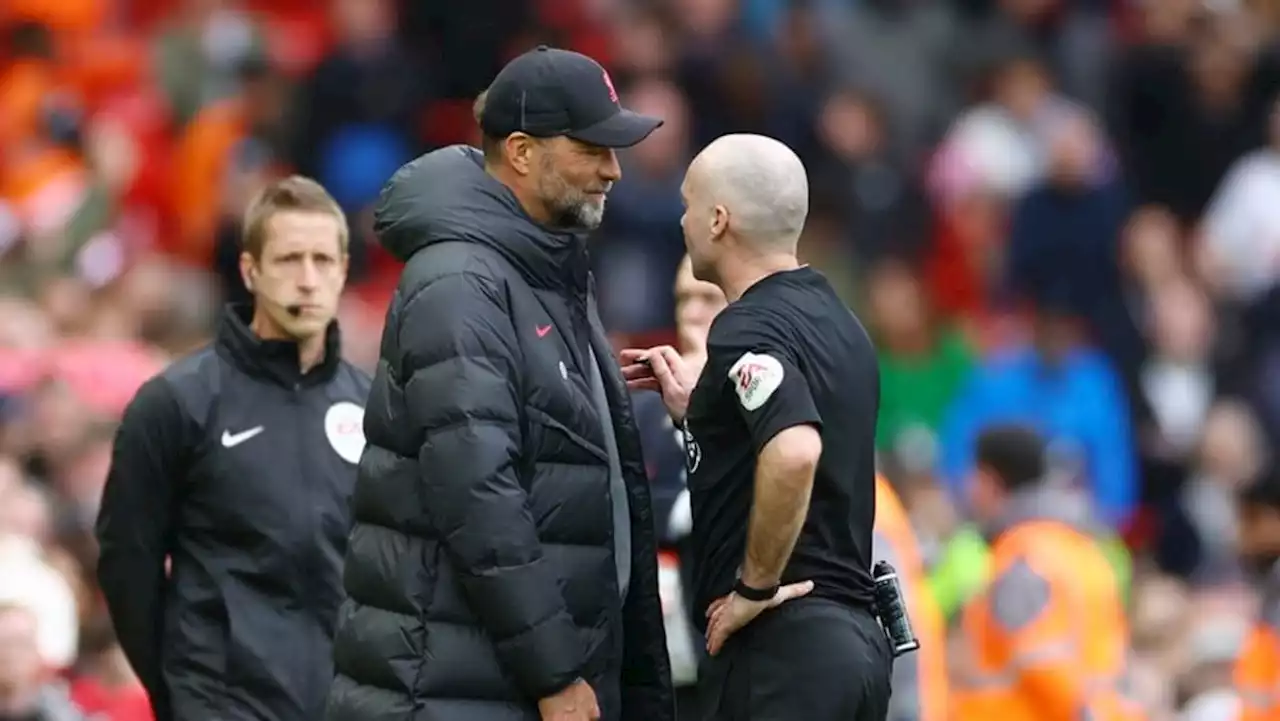 Klopp says referee Tierney has something 'against' Liverpool